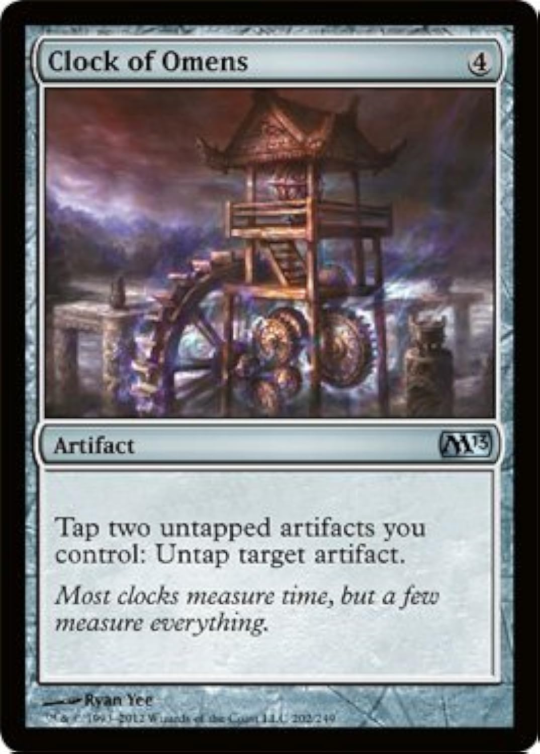MTG【Foil】5DN 前兆の時計/Clock of Omens 日本語 Yahoo!オークション - MTG 前兆の時計/Clock of Omens foil 日本